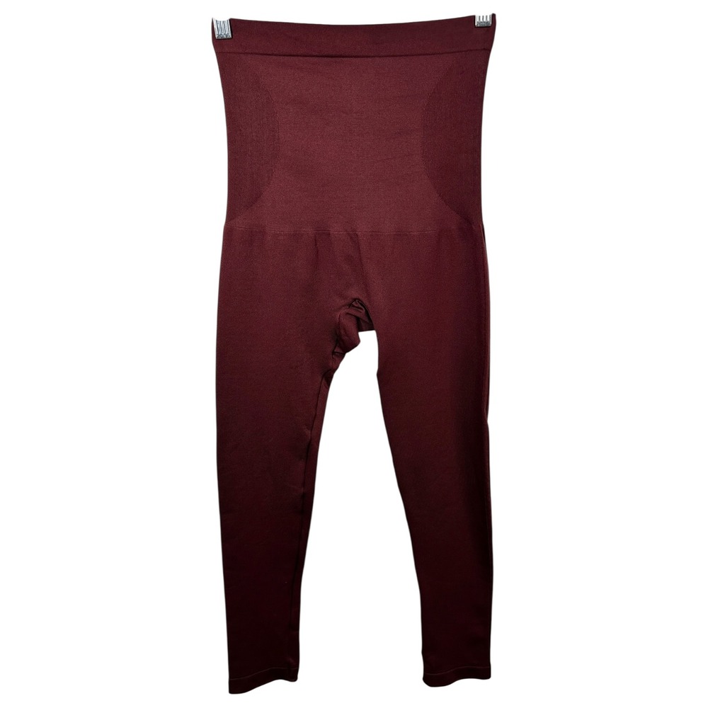 Shapermint Medium Shapewear Leggings Shaping Seamless Red Tummy Thighs‎ 1541